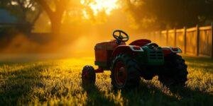 Lasten polkutraktori