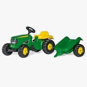 Rolly Toys John Deere Polkutraktori + Peräkärry
